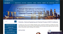 Desktop Screenshot of chemistry-conf.org