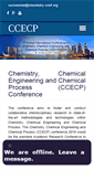 Mobile Screenshot of chemistry-conf.org